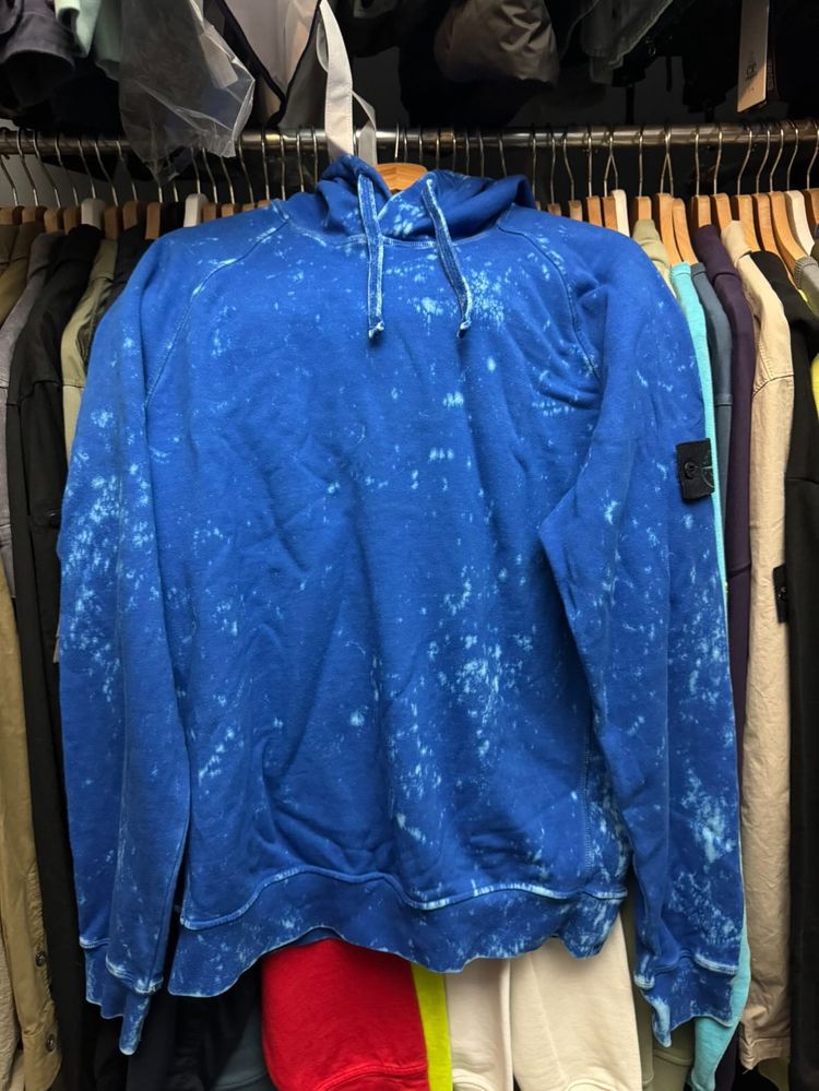 Stone island off dye hoodie L image 1
